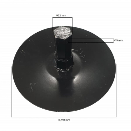 Set discuri laterale freze motocultor Ø 32 mm, Elefant [2]