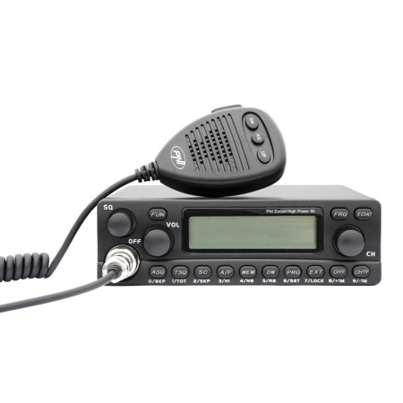 Statie radio CB PNI Escort High Power 60 multistandard, FM/AM, 12V, ASQ, RF Gain [2]