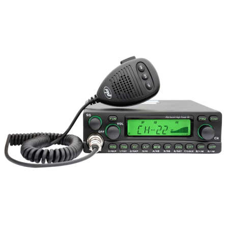 Statie radio CB PNI Escort High Power 60 multistandard, FM/AM, 12V, ASQ, RF Gain [1]