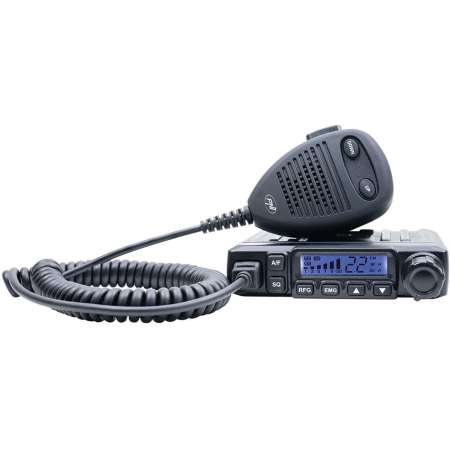 Statii radio & Detectoare radar - Statie radio CB PNI Escort HP 6500, multistandard, 4W, AM-FM, 12V, ASQ, RF Gain, mufa de bricheta inclusa