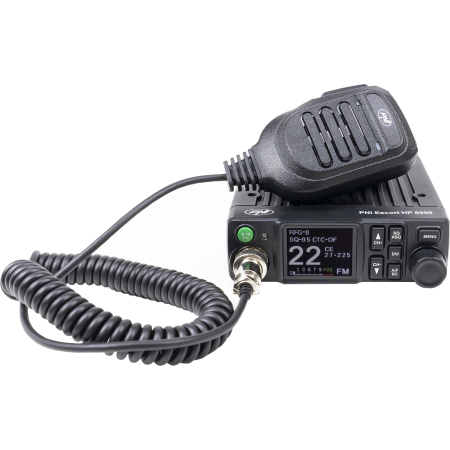Statii radio & Detectoare radar - Statie radio CB PNI Escort HP 8900 ASQ, 12V / 24V, RF Gain, CTCSS-DCS, Dual Watch