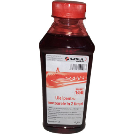 Produse EmagMarketplace - Ulei Amestec 2 Timpi Rosu 0.5L