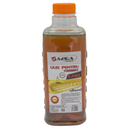 Accesorii fierastraie cu lant - Ulei lant drujba. MSA Group. 1 Litru