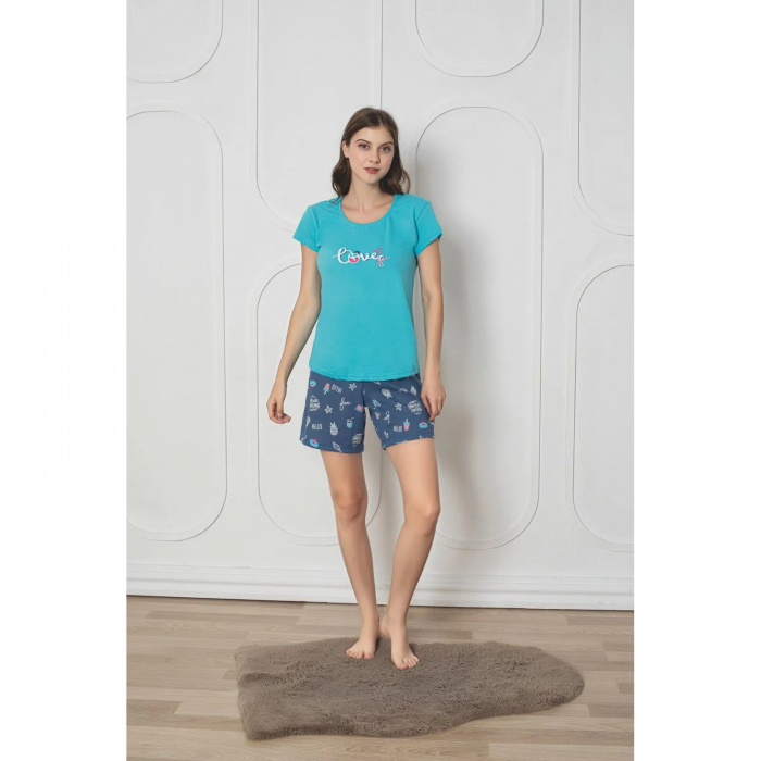 Pijamale de vara scurte LOVE [2]