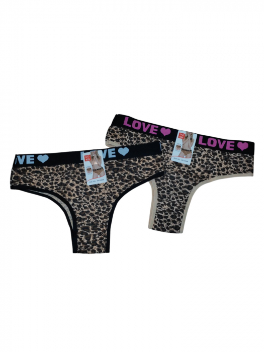 SET 2 Chiloti dama Leopard [3]