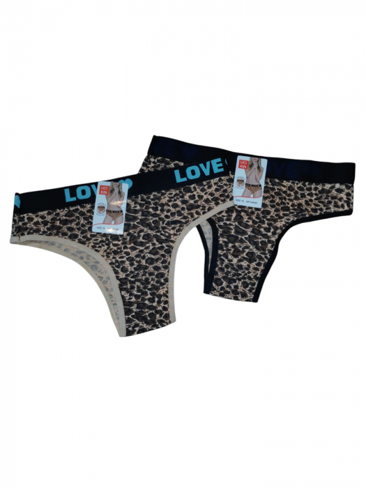 SET 2 Chiloti dama Leopard [2]