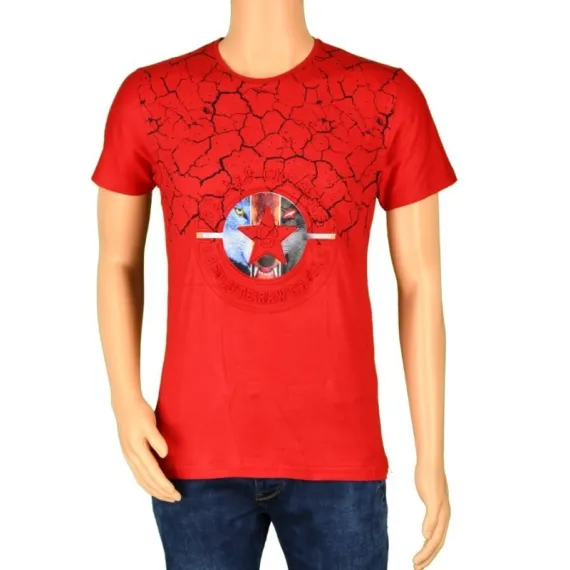 Tricou Barbatesc lejer Rosu [1]