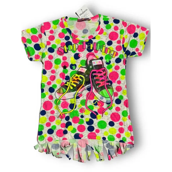 Tricou Colorat pentru Fetițe – Design Vesel și Confortabil [1]