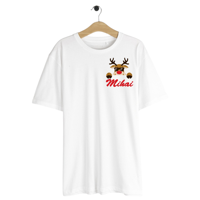 Tricou Barbat Brodat Ren si Nume [2]