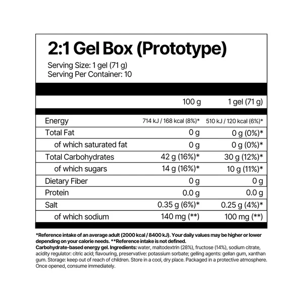 Gel de carbohidrati cu aroma portocale rosii, 4Endurance Gel 30, set 10x71g [3]