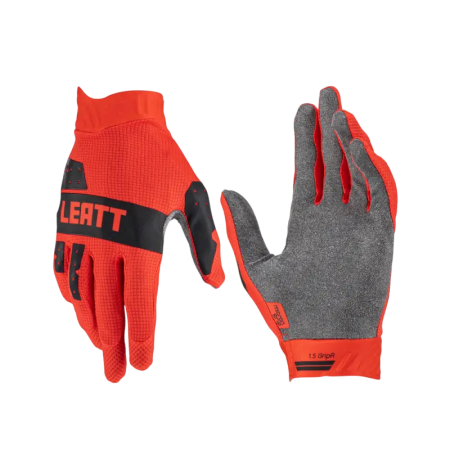 Echipamente - Manusi enduro Leatt 1.5 Gripr Fuel Red