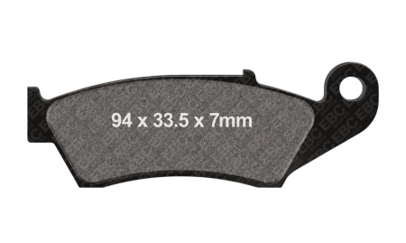 Piese Moto - Placute de frana fata EBC FA185TT