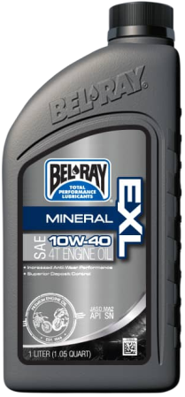 Uleiuri & Lubrifianți - Ulei de motor Bel-Ray EXL Mineral 4T 10W-40 – 1L