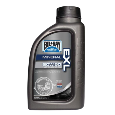 Uleiuri & Lubrifianți - Ulei de motor Bel-Ray EXL Mineral 4T 20W-50 – 1L