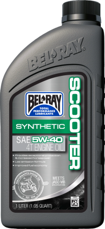 Uleiuri & Lubrifianți - Ulei de motor Bel-Ray Scooter Synthetic Ester Blend 4T 5W-40 – 1L