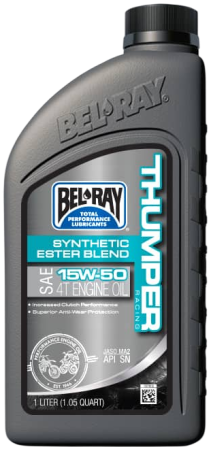 Uleiuri & Lubrifianți - Ulei de motor Bel-Ray Thumper Racing Synthetic Ester Blend 4T 15W-50 – 1L