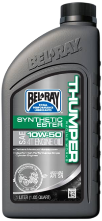 Uleiuri & Lubrifianți - Ulei de motor Bel-Ray Thumper Racing Works Synthetic Ester 4T 10W-50 – 1L