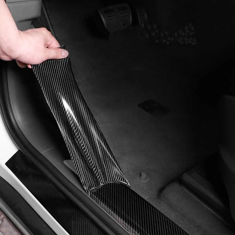 banda adeziva carbon protectie tuning negru enzoria [5]