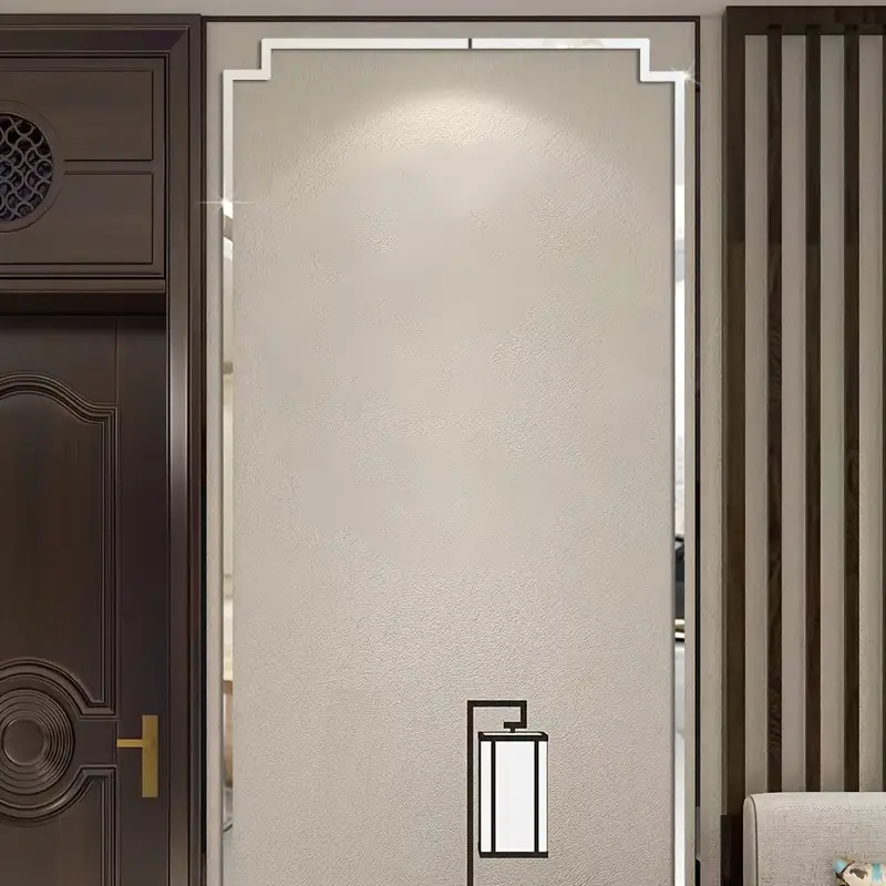 banda decorativa inox oglinda argintiu enzoria [4]