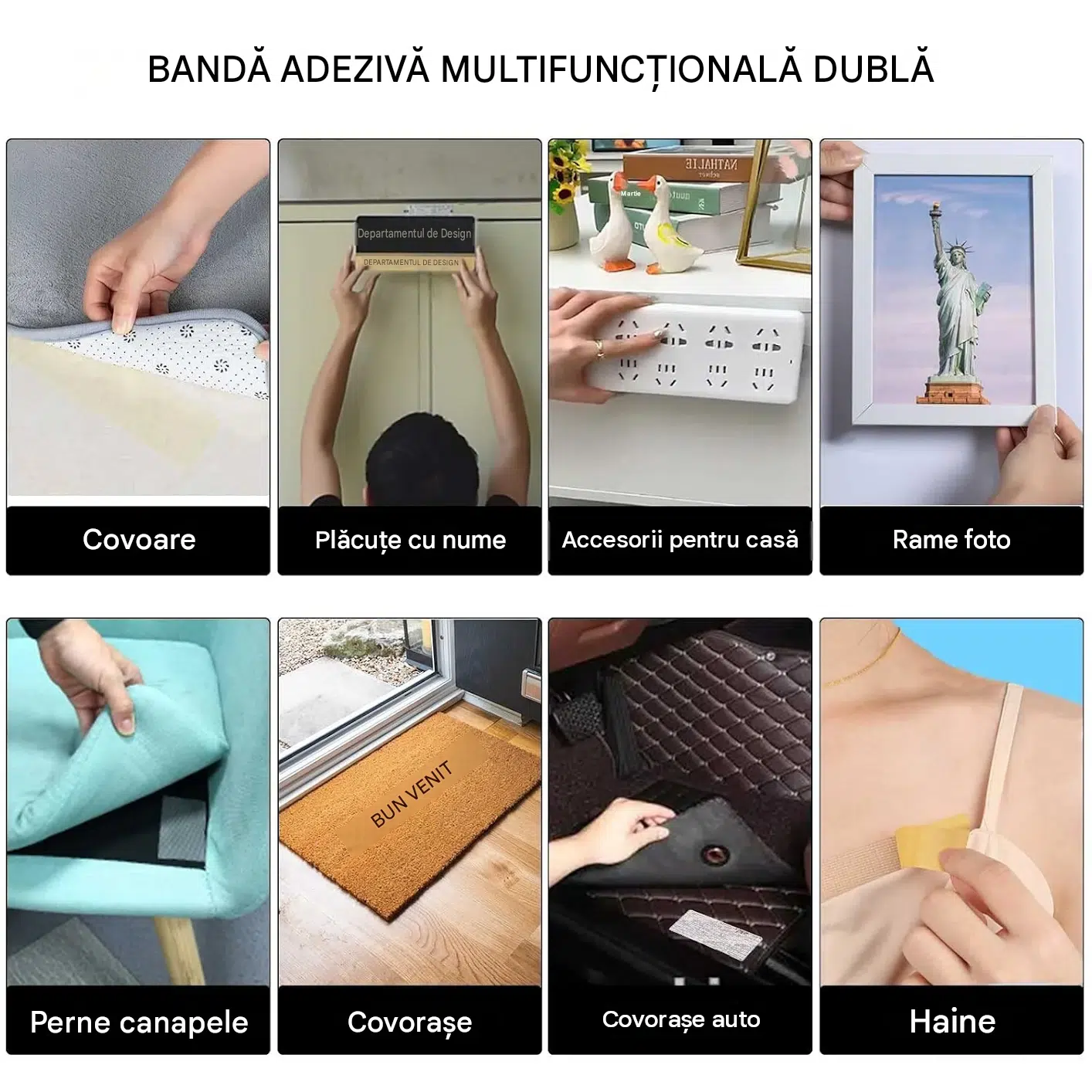 banda dublu adeziva textila tivuri 2cm Enzoria [4]