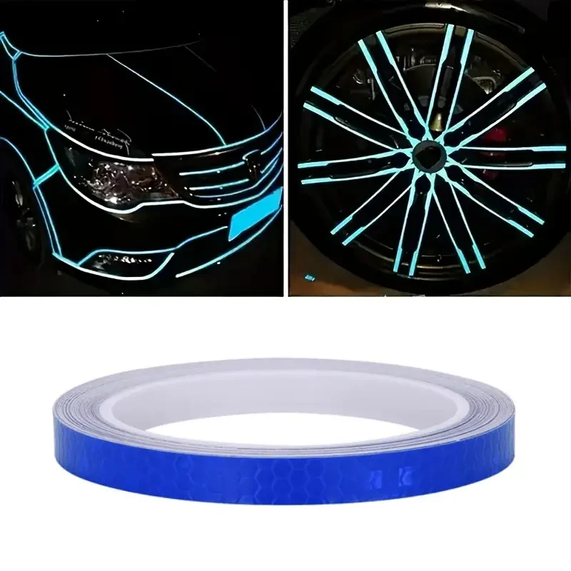 banda autoadeziva reflectorizanta albastra 1cm 8m enzoria [5]