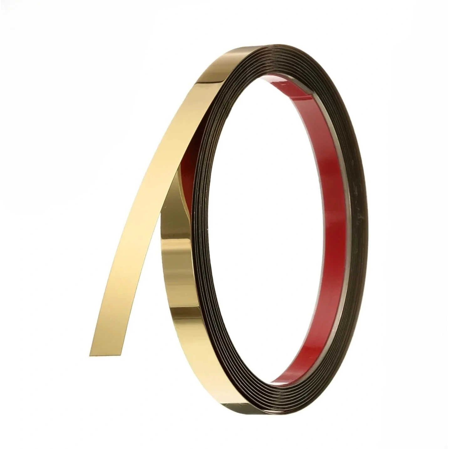 Benzi Inox Efect Oglinda - banda decorativa efect oglinda gold 1cm enzoria