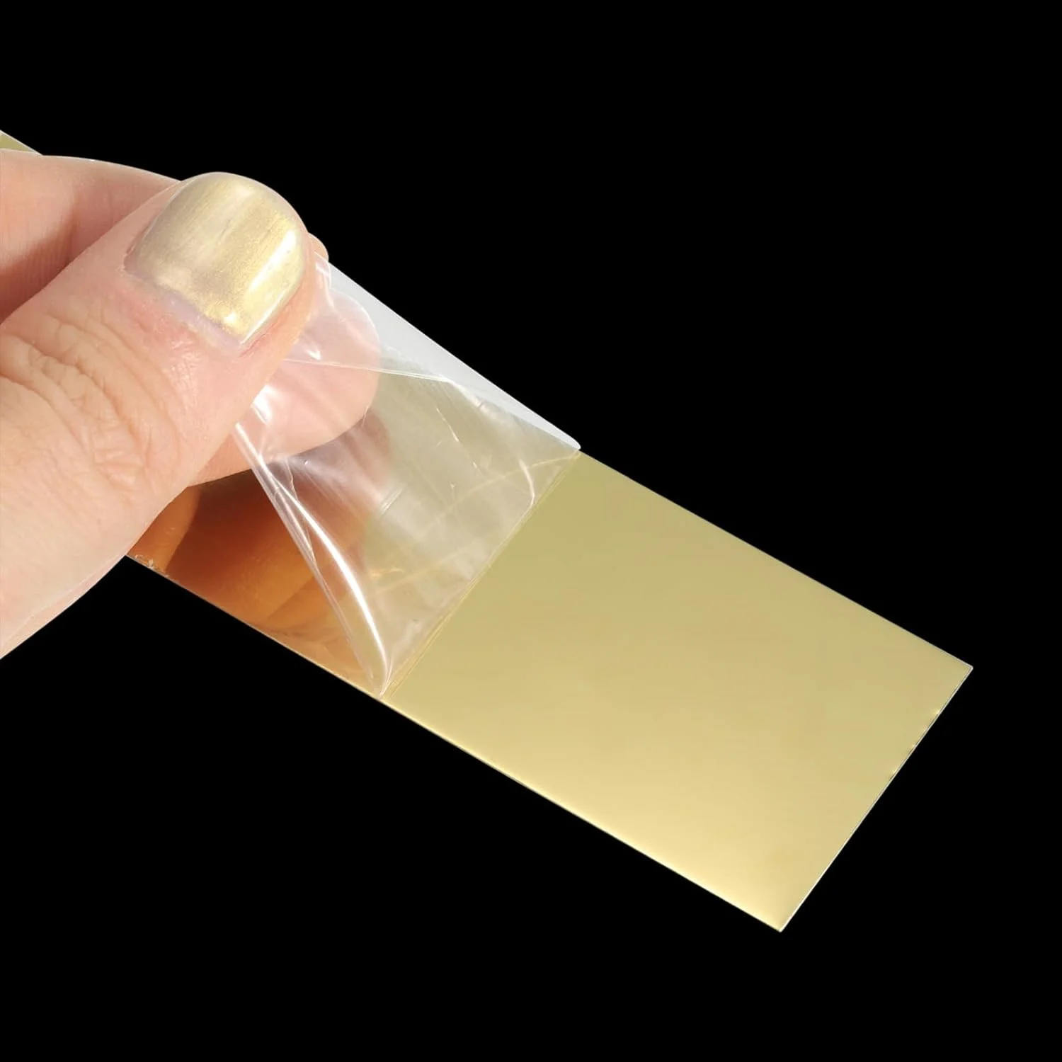banda decorativa efect oglinda gold 4cm enzoria [4]