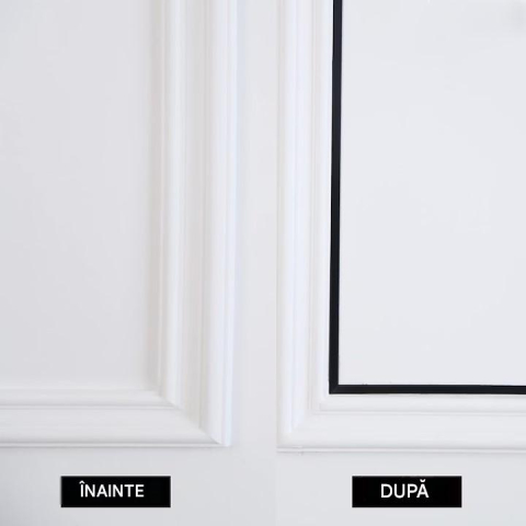 banda decorativa inox autoadeziva neagra 1cm enzoria [4]