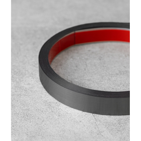 banda decorativa inox autoadeziva negru periat enzoria [8]