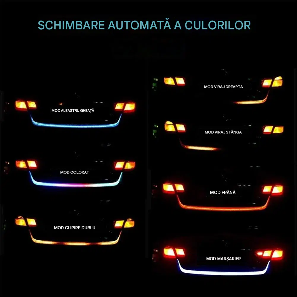 banda led auto portbagaj 120 cm negru Enzoria [7]