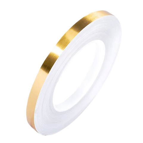 Benzi Decorative - banda decorativa rosturi auriu 1cm 50m Enzoria
