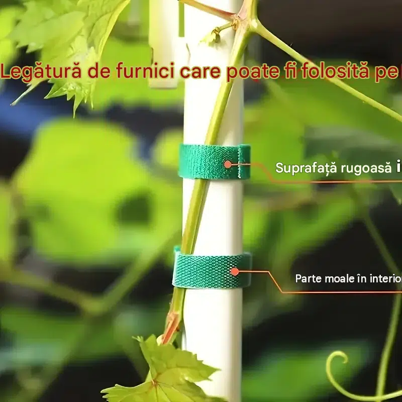 banda velcro organizare cabluri verde enzoria [3]