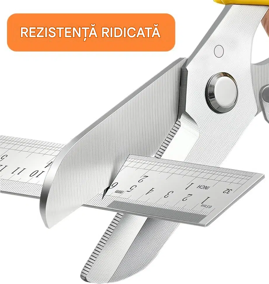 foarfeca tabla lama zimtata inox argintiu enzoria [4]