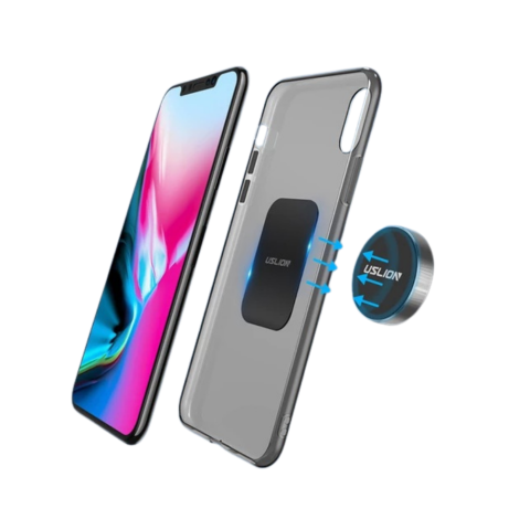 Suporturi Autoadezive - placuta autoadeziva suport magnetic telefon Enzoria