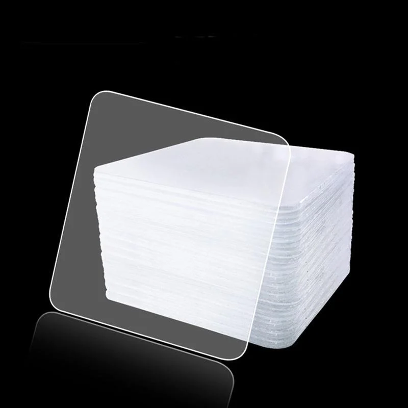 placute dublu adezive transparente 6x6 cm Enzoria [1]