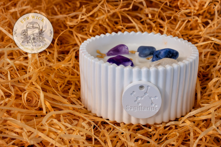 Produse - Lumânarea Zodiac  -  Săgetător ♐: 22 noiembrie – 21 decembrie (Element: Foc)