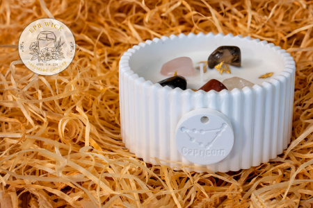 Produse - Lumânarea Zodiac — Capricorn ♑: 22 decembrie – 19 ianuarie (Element: Pământ)