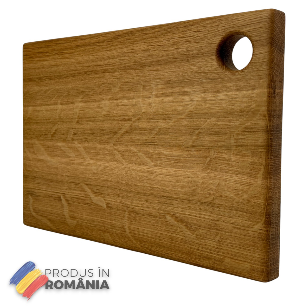 Tocator din lemn masiv de stejar, Fund de bucatarie pentru taiat/servire, calitate superioara, 30x20 cm [2]