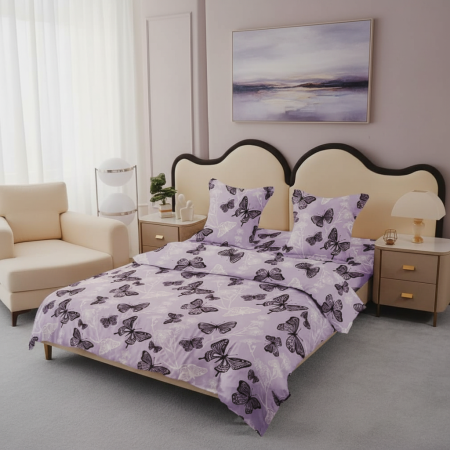 Lenjerii Bumbac - fluturi-mov