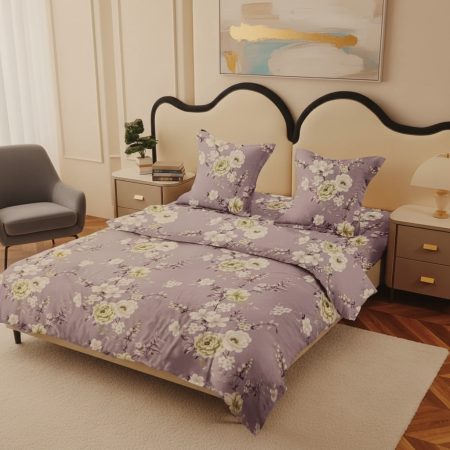 Lenjerii Bumbac - bujor-mov