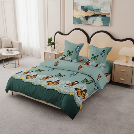 Lenjerii Bumbac - fluturi-verzi