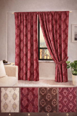 Draperii / Perdele - Set 2 x Draperii ( 150x250cm ) p161  Latime 300cm, lungime 250cm x161
