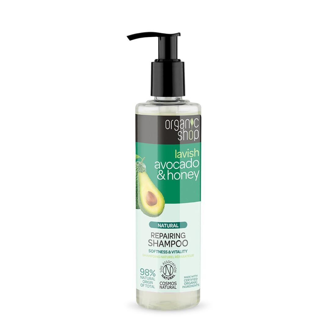 Sampon Organic Shop Avocado&Honey 280 ml [1]