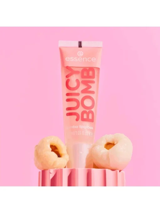 Rujuri si Luciu de buze - Luciu de buze cu dimensiuni mari JUICY BOMB PARTY JUMBO Essence, 30 ml