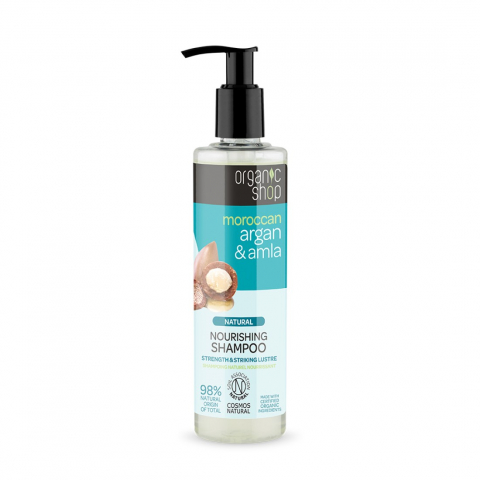 Ingrijire Par - Organic Shop Argan&Amla Sampon 280ml