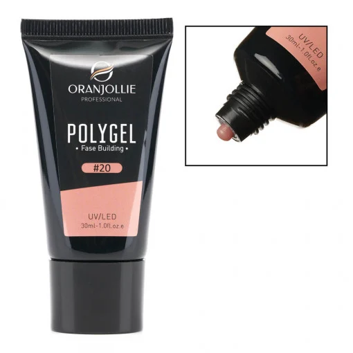 Diverse - Polygel #20 Oranjollie 30 ml