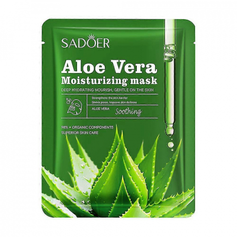 Ingrijirea fetei - SADOER Refreshing Oil Control Aloe Vera Moisturizing Soothing Mask 25g
