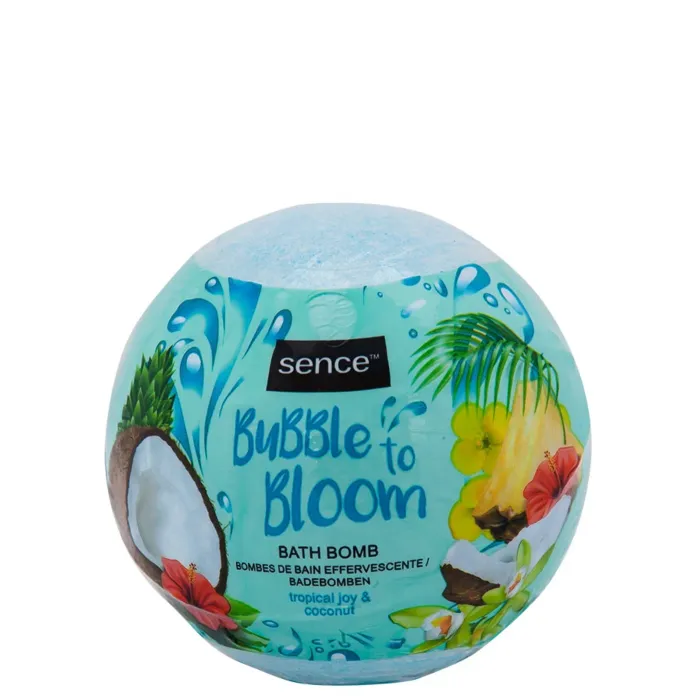 Sare si Perle de baie - Sence Beauty Bomba de baie 120 g Tropical Joy&Coconut