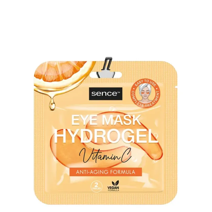 Ingrijirea fetei - Sence Beauty Masca pentru ochi 6 ml Hydrogel Vitamin C