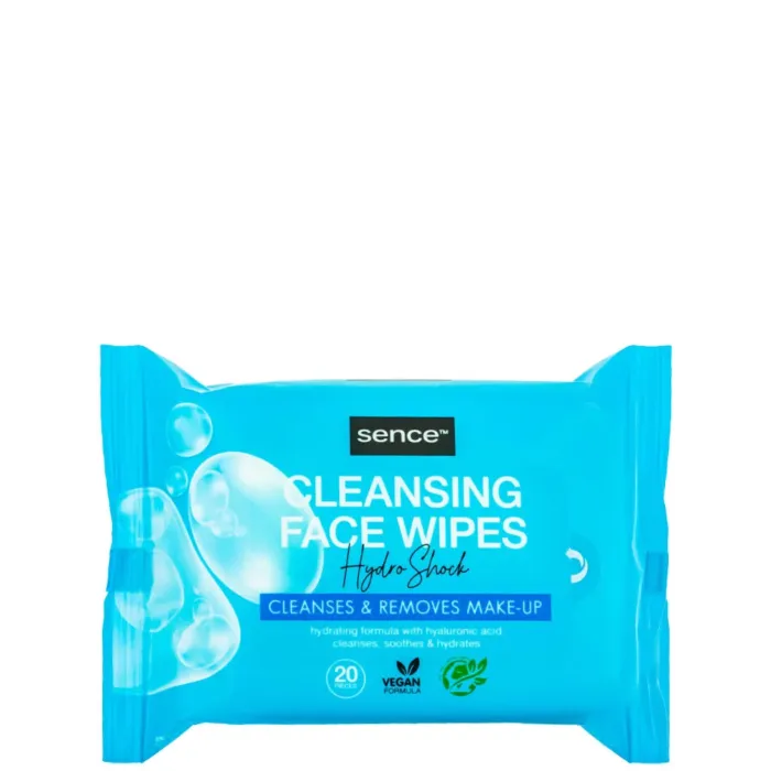 Produse demachiante - Sence Beauty Servetele demachiante 20 buc Hydro Shock Normal Skin
